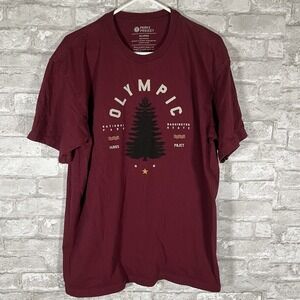 Olympic National Park Washington State T Shirt Size XL